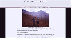 Desktop Screenshot of graemetlloyd.com